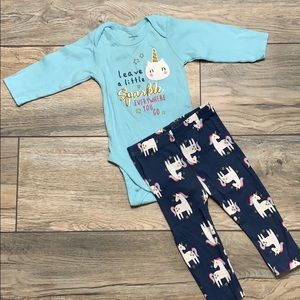 Unicorn sparkle outfit